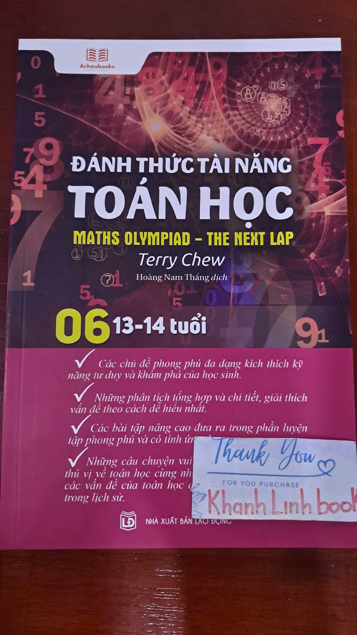 Sách Đánh thức tài năng Toán học 06 ( 13-14 tuổi)
