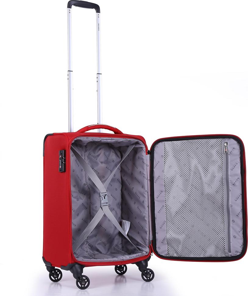 Vali Kéo Vải Du Lịch SAKOS STARLINE 6 - Size M (24inch)/ Ký Gửi (Trung) - Khóa TSA - Chống Thấm, Trượt Nước