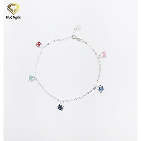 Lắc chân bạc Ý 925 Huệ Ngân- Mèo Kitty JL038