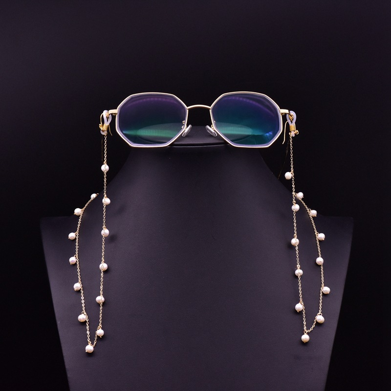 Dây chain kính chuỗi đeo gọng kính thời trang hạt châu tua rua thiết kế độc đáo sản phẩm handmade dây giữ khẩu trang giữ airpod