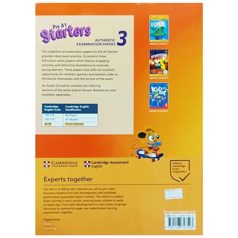 Pre A1 Starters 3 Student