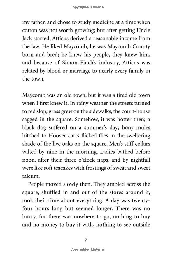 To Kill A Mockingbird