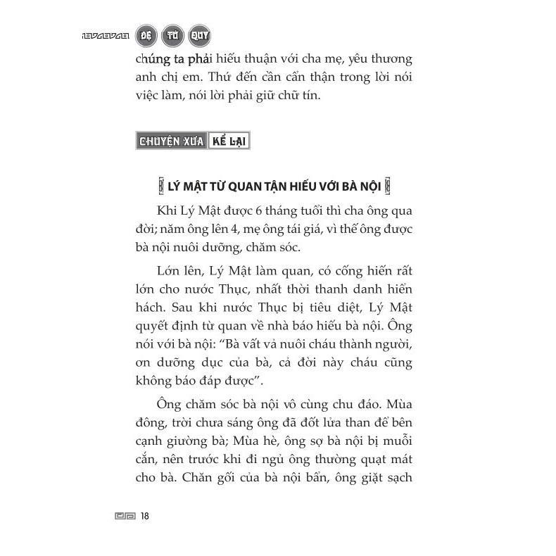 Sách - Đệ Tử Quy - Lý Dục Tú - Minh Thắng