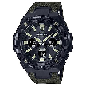 Đồng Hồ Nam Dây Vải Casio G-Shock GST-S130BC-1A3 Vỏ Thép Chính Hãng | GST-S130BC-1A3DR Pin Năng Lượng Mặt Trời