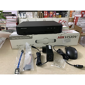 Đầu Ghi Camera Turbo HD 3.0 DVR 4 Kênh Hikvision DS-7104HGHI-F1 - Hàng Chính Hãng