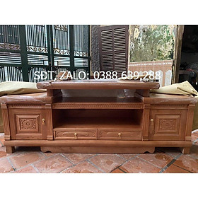 kệ tivi gỗ xoan đào 1m8,2m,2m2