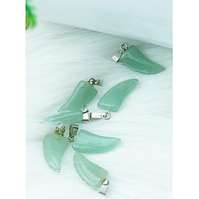 Mặt dây chuyền phong thủy đá thạch anh xanh Aventurine
