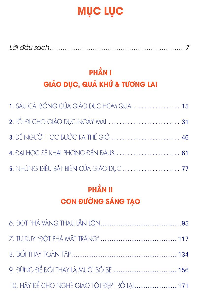 Giáo Dục - Tương Lai & Đổi Mới