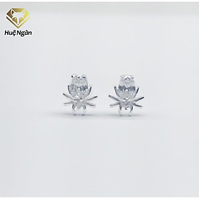 Bông tai bạc Ý 925 Huệ Ngân - Little Bug YCXR363