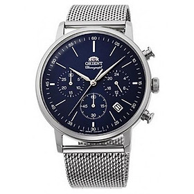 Đồng Hồ Nam Dây Thép Orient Quartz RA-KV0401L
