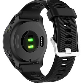Dây Đeo SILICON khoá bạc dành Cho Samsung Watch 3 45mm