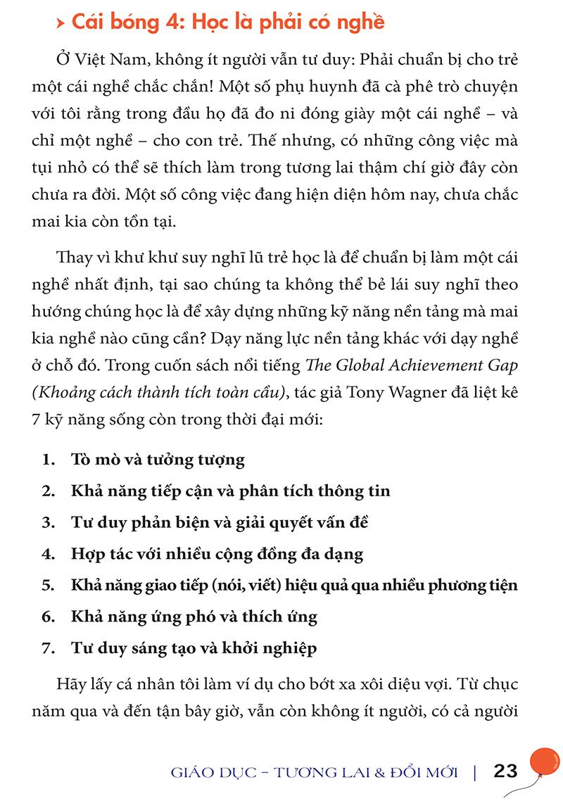 Giáo Dục - Tương Lai & Đổi Mới