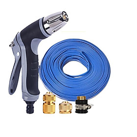 Vòi phun xịt rửa xe, tưới cây chuyên nghiệp 7-10m 206817 (cút đồng nối đồng)