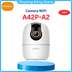 [12.12 Tặng đế] Camera Wifi Imou Ranger A2 (4MP) I Phát hiện con người I Xoay toàn cảnh 360 I Đàm thoại I Hàng chính hãng