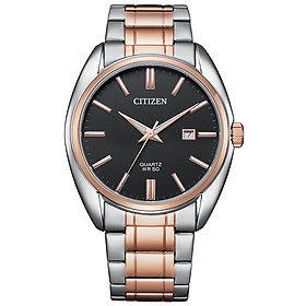 Đồng Hồ Nam Citizen Dây Thép Không Gỉ BI5104-57E - Mặt Đen