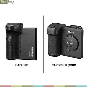 Ulanzi CapGrip - Kẹp Điện Thoại Cầm Tay Kết Hợp Điều Khiển Bluetooth Chụp Hình, Quay Phim - Hàng chính hãng