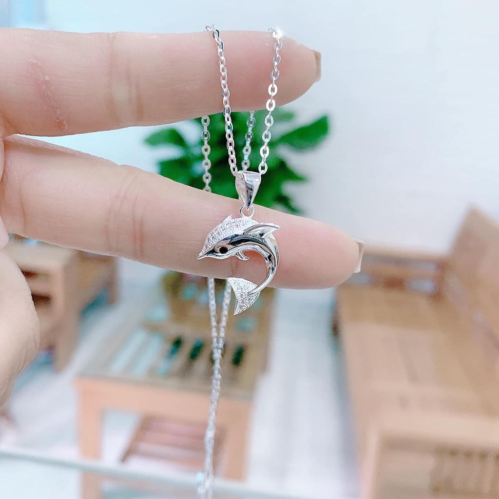 Dây chuyền nữ thời trang liền mặt chất liệu bằng bạc s925 SA0805