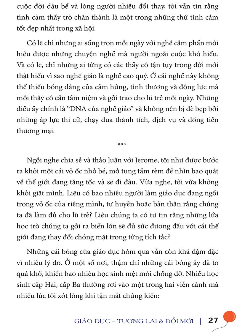 Giáo Dục - Tương Lai & Đổi Mới