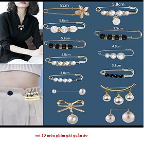 [SET 13] GHIM GÀI QUẦN ÁO, PHỤ KIỆN TĂNG ĐIỂM NHẤN CHO QUẦN ÁO – 1042