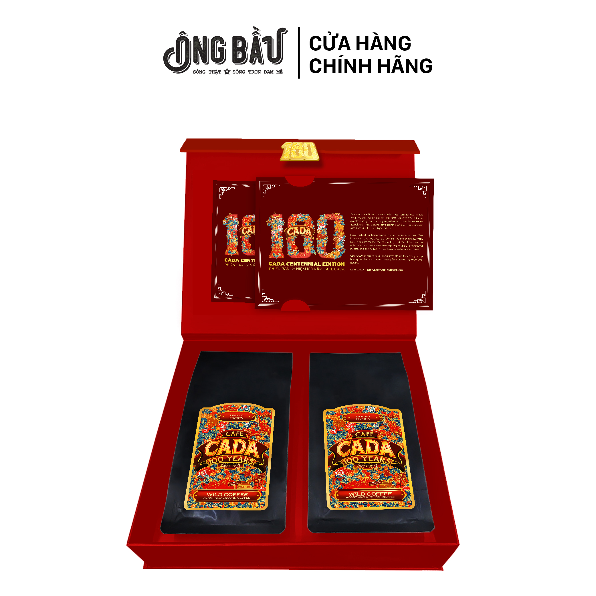 BỘ QUÀ CADA 100 NĂM
