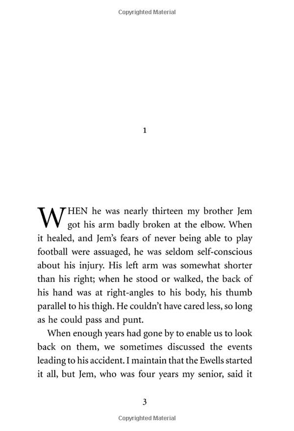 To Kill A Mockingbird