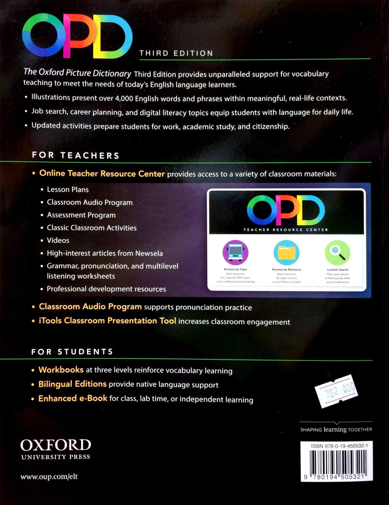 Oxford Picture Dictionary English/Vietnamese 3 Ed. Dictionary