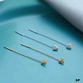Bông tai bạc thời trang các mẫu MS41
