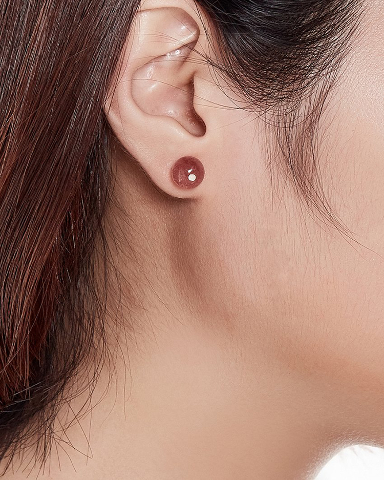 Bộ Bông Tai Và Mặt Dây Chuyền Thạch Anh Ưu Linh Ngọc Quý Gemstones BT2