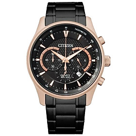 Đồng Hồ Nam Citizen Dây Thép Không Gỉ AN8196-55E - Mặt Đen