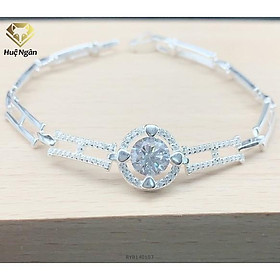 Lắc tay bạc 925 Huệ Ngân - Vòng tròn tình yêu RYB140107
