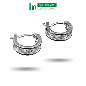 Hoa Tai Nữ Bạc Hiểu Minh HT140