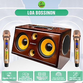 Loa hát karaoke xách tay Bossinon K100A - Hàng chính Hãng
