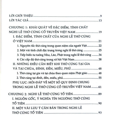 Sách - Thờ Cúng Cổ Truyền Việt Nam - Nghi Lễ Và Thực Hành Nghi Lễ