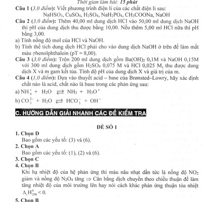 Hướng Dẫn Giải Nhanh Đề Kiểm Tra Hóa Học 11 (Dùng Chung Cho Các Bộ SGK Hiện Hành)_HA