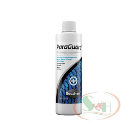 Dung dịch diệt nấm khuẩn Seachem ParaGuard ức chế xử lý ký sinh trùng bể cá tép cảnh