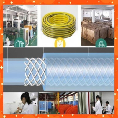 Bộ dây vòi xịt rửa xe, tưới cây, dọn dẹp nhà cửa 3-5m (cút đồng nối nhựa xanh) 206843