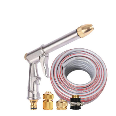 Vòi nước vòi phun nước tưới cây tăng áp thông minh + bộ dây bơm nước cao cấp TLG 206810 đầu đồng,cút đồng
