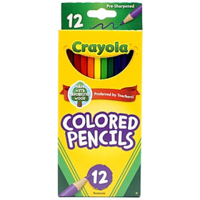 Bộ Bút Chì 12 Màu - Crayola 684012