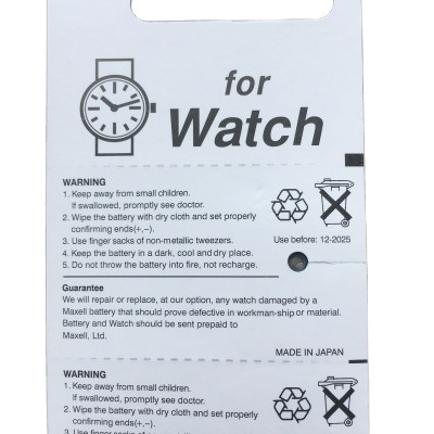 Pin Nhật Maxell SR721SW / SR721 / 362 Chính Hãng 1 Viên