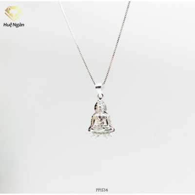 Dây chuyền bạc Ý 925 Huệ Ngân - Phật Bà Quan Âm Bồ Tát PP1534