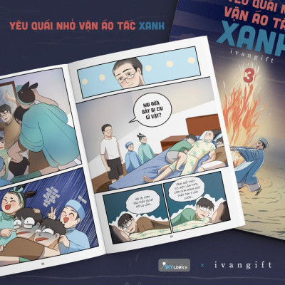 Sách - Yêu Quái Nhỏ Vận Áo Tấc Xanh - Tập 3 - Ivangift - AZ Việt Nam