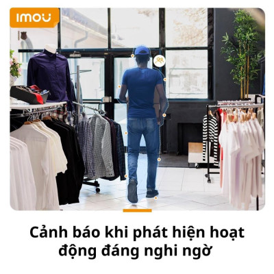 Camera IMOU Wifi Trong Nhà Ranger Mini K2MP 3MP/5MP Đàm Thoại 2 Chiều, Màu Ban Đêm - TRANGIATELECOM Hàng chính hãƞg Hàng nhập khẩu