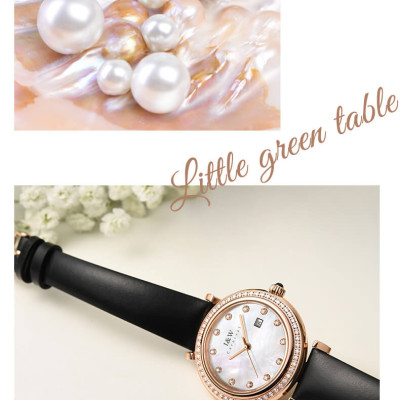 Đồng Hồ Nữ I&W Carnival 556L Chính Hãng BH 24T Chịu Nước 30m Kính Chống Xước Dây Da Cao Cấp ( Máy Quartz)