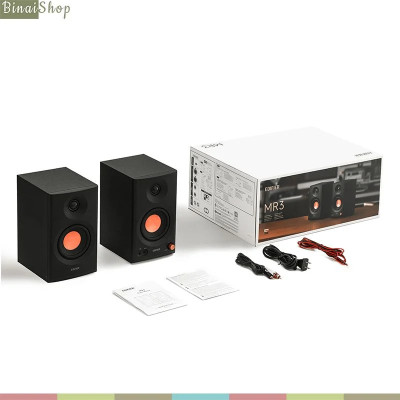 Edifier MR3 - Loa Kiểm Âm Hi-Res Audio, Bluetooth 5.4, Công Suất 36W Cho Sản Xuất Âm Thanh, Nghe Nhạc- Hàng chính hãng
