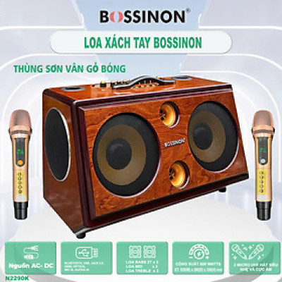 Loa hát karaoke xách tay Bossinon N2290K- Hàng chính Hãng