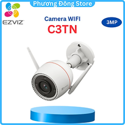 Camera Wifi Ngoài Trời EZVIZ C3TN 3M 2K Color Night Vision, Có màu ban đêm, đàm thoại 2 chiều - Hàng chính hãng