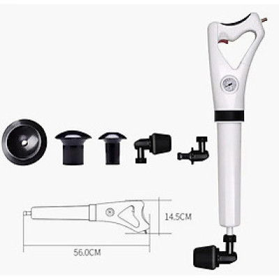 Dụng Cụ Thông Tắc Cống, Labo, Bồn Cầu Sử Dụng Khí Nén 8kg Tiện Lợi Nhanh Chóng - Hàng chính hãng