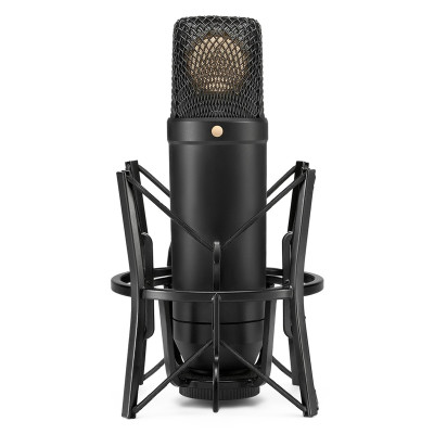 Micro Condenser 48v Rode NT1KIT - Màng Thu Lớn, Hướng Thu Cardioid, Có Shockmount Kèm Màng Lọc Rode SM6 - Hàng Chính Hãng