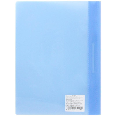 Bìa Kẹp Nhựa A4 - Flexoffice FO-RFA4 - Màu Xanh Dương