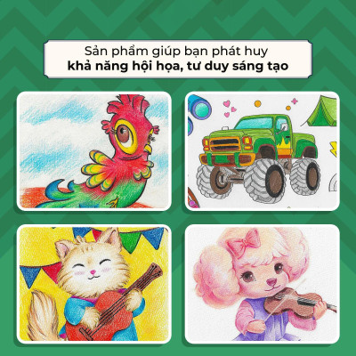 Hộp 24 Bút Chì Màu Thanh Gươm Diệt Quỷ - Colokit CPC-C043/DS - Hộp Thiếc - Tặng Bộ Thẻ Photocard Demon Slayer